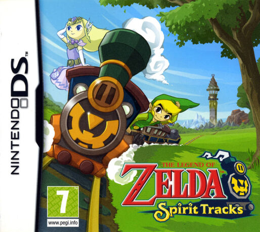 Legend Of Zelda - Spirit Tracks, The — box-2D (EU)