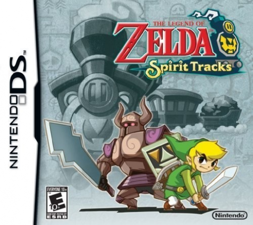Legend Of Zelda - Spirit Tracks, The box art