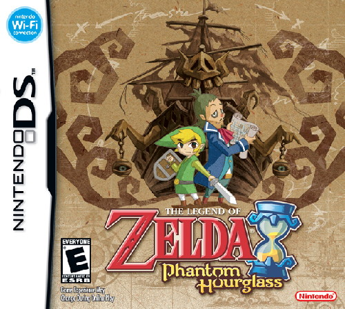 Legend Of Zelda - Phantom Hourglass, The box art