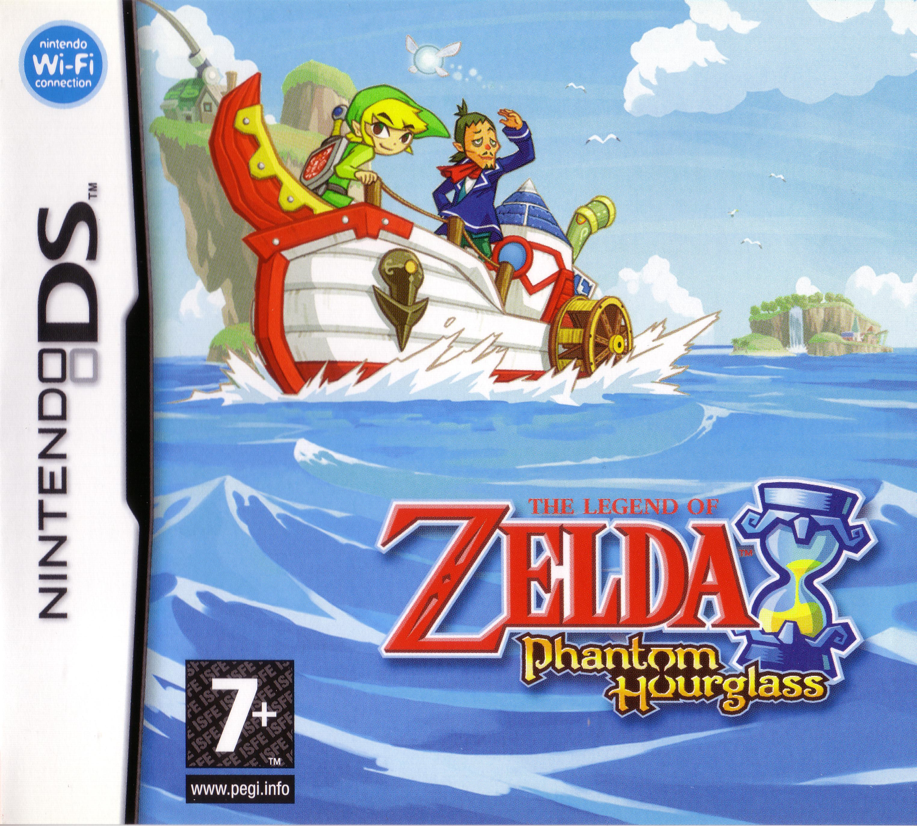 Legend Of Zelda - Phantom Hourglass, The — box-2D (FR)