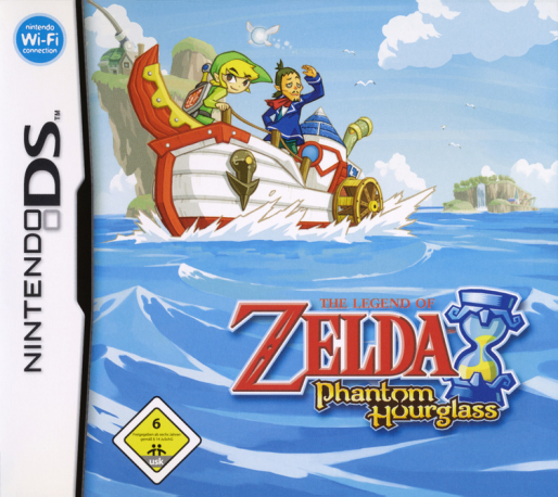 Legend Of Zelda - Phantom Hourglass, The — box-2D (DE)