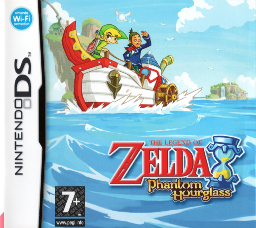 Legend Of Zelda - Phantom Hourglass, The — box-2D (SP)