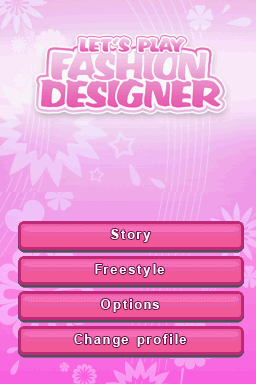 Let's Play Fashion Designer — sstitle (WOR)