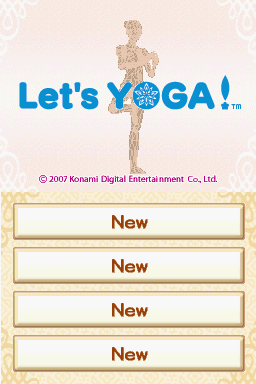 Let's Yoga ! — sstitle (WOR)