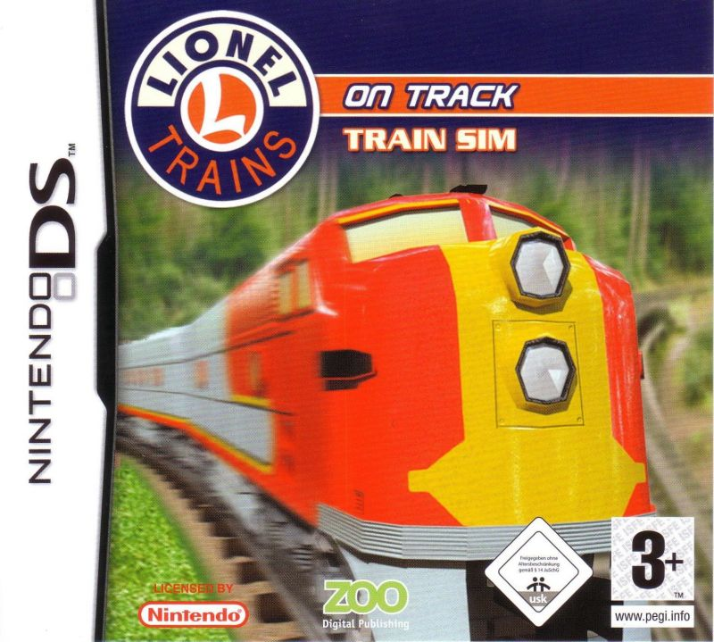 Lionel Trains - On Track — box-2D (EU)