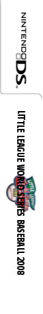 Little League World Series Baseball 2008 — box-2D-side (US)