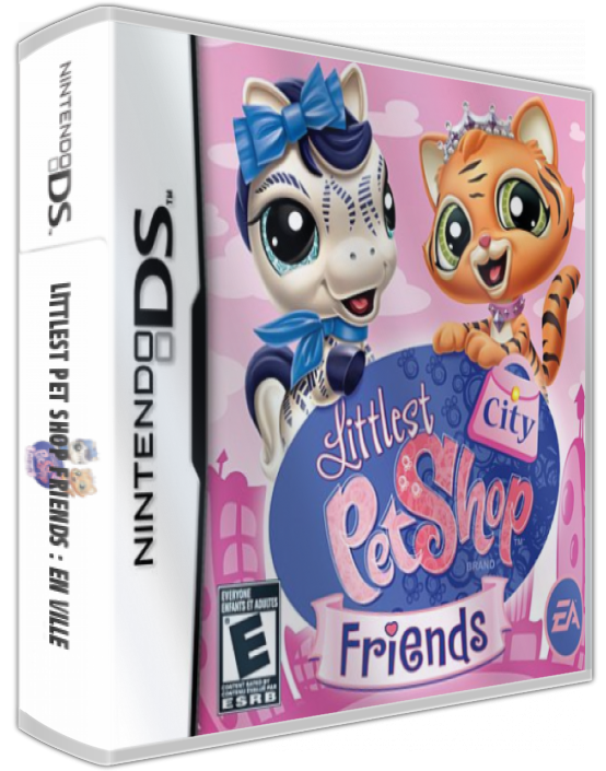 Littlest Pet Shop Friends - En Ville — box-3D (US)