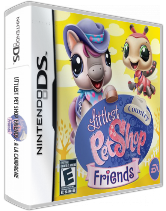 Littlest Pet Shop Friends - A La Campagne — box-3D (US)