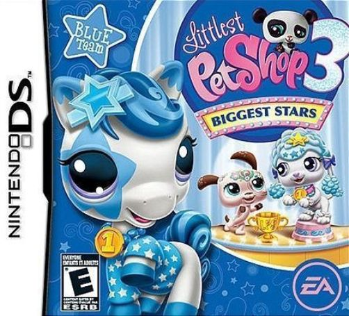 Littlest Pet Shop 3 Biggest Stars -  Blue team box art