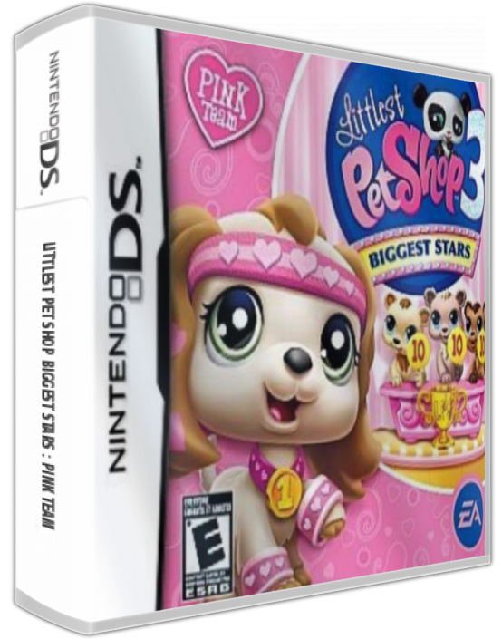 Littlest Pet Shop Biggest Stars - Pink Team — box-3D (US)