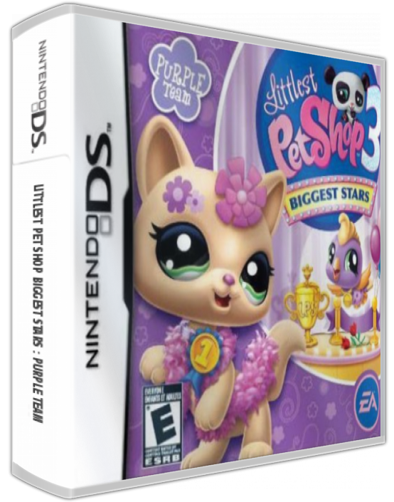 Littlest Pet Shop Biggest Stars - Purple Team — box-3D (US)