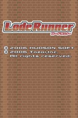 Lode Runner — sstitle (JP)