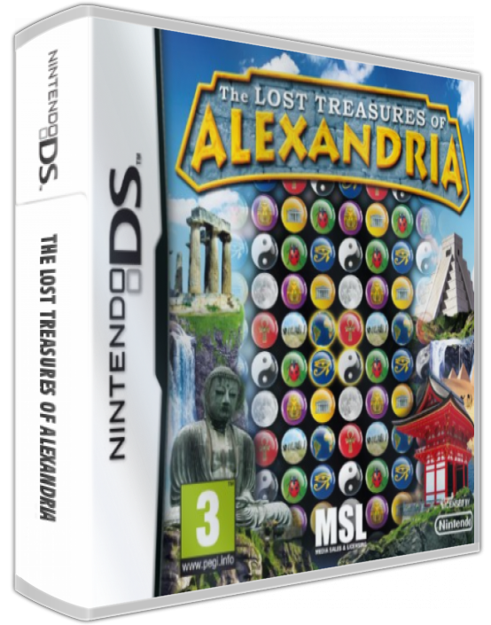 Lost Treasures Of Alexandria, The — box-3D (EU)