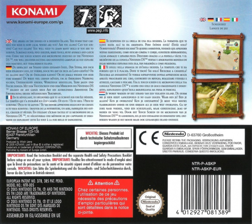 Lost In Blue — box-2D-back (EU)