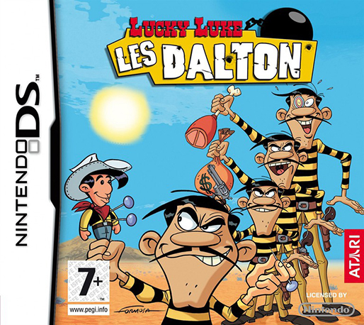 Lucky Luke - The Daltons — box-2D (FR)