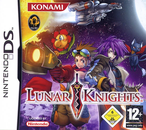 Lunar Knights — box-2D (DE)