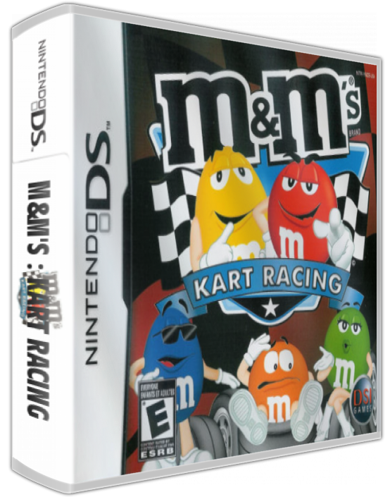 M And M's - Kart Racing — box-3D (US)