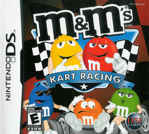 M And M's - Kart Racing box art