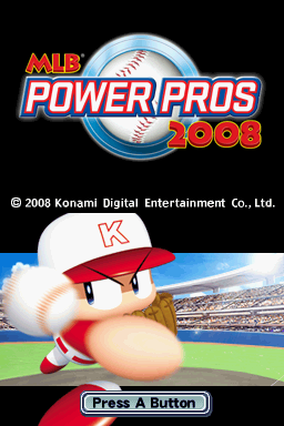Mlb Power Pros 2008 — sstitle (WOR)