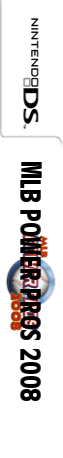 Mlb Power Pros 2008 — box-2D-side (US)