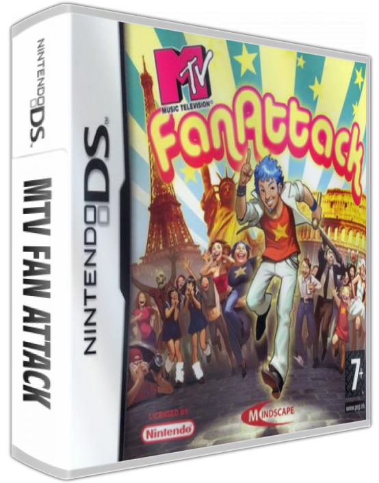 Mtv Fan Attack — box-3D (EU)