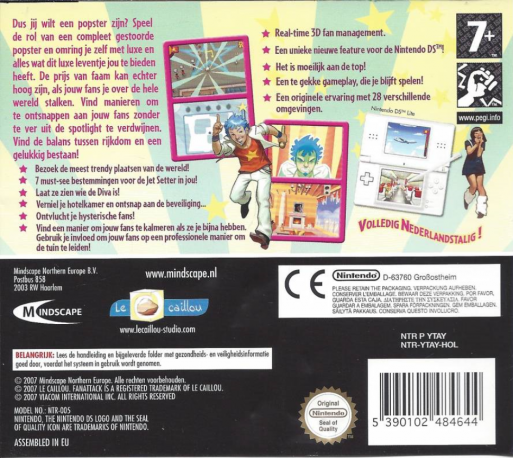 Mtv Fan Attack — box-2D-back (NL)