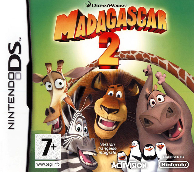 Madagascar - Escape 2 Africa — box-2D (FR)