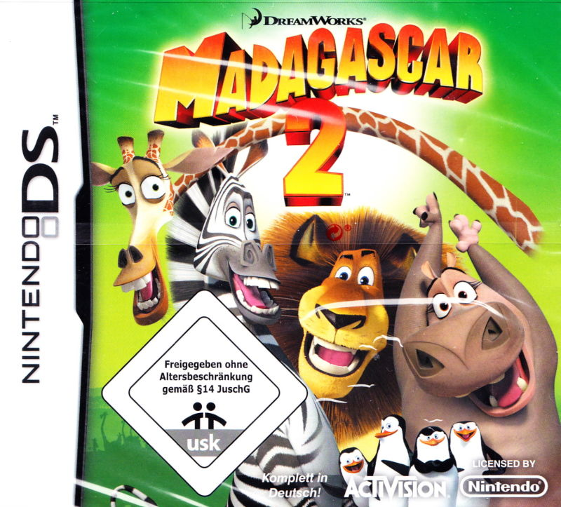 Madagascar - Escape 2 Africa — box-2D (DE)