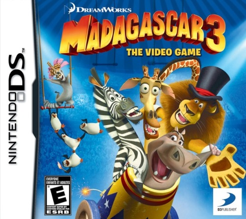 Madagascar 3 - Europe's Most Wanted box art