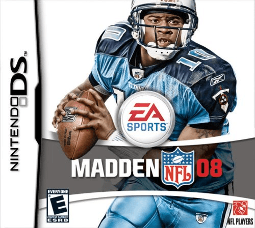Madden NFL 08 box art