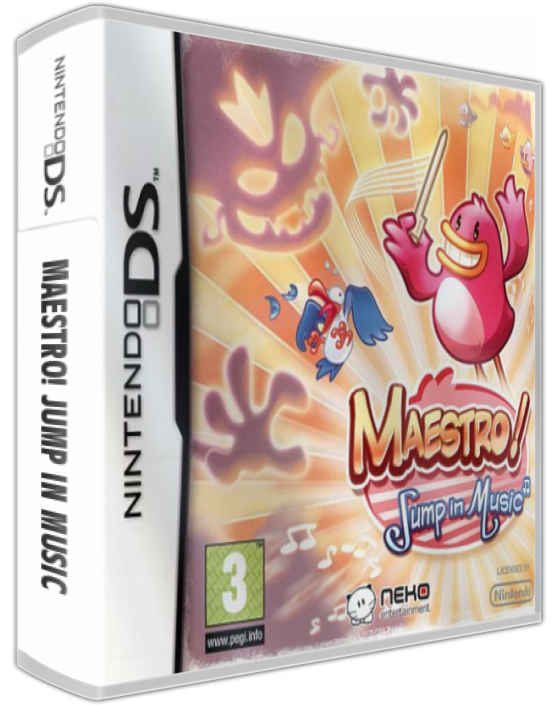 Maestro! Jump In Music — box-3D (EU)