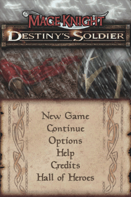 Mage Knight - Destiny's Soldier — sstitle (WOR)