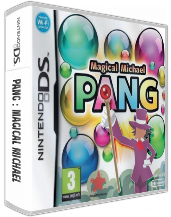 Pang - Magical Michael — box-3D (EU)