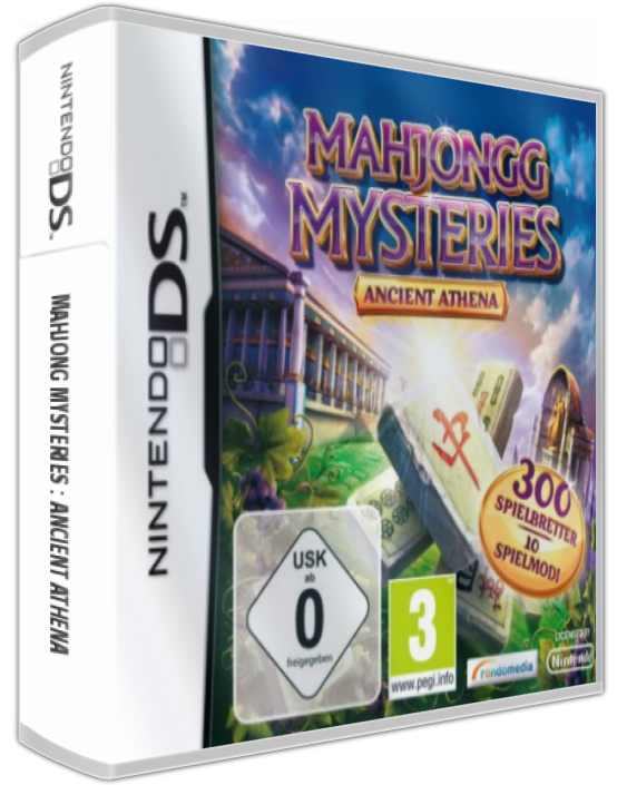Mahjong Mysteries - Ancient Athena — box-3D (EU)