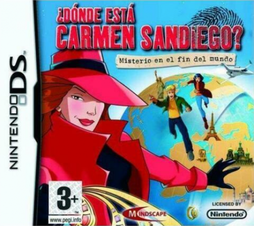 Mais Ou Se Cache Carmen Sandiego - Mystere Au Bout Du Monde — box-2D (SP)