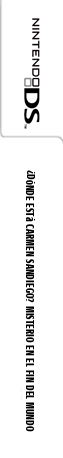 Mais Ou Se Cache Carmen Sandiego - Mystere Au Bout Du Monde — box-2D-side (SP)