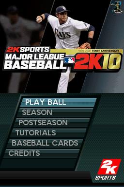 Major League Baseball 2k10 — sstitle (WOR)
