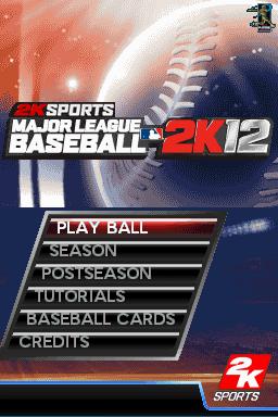 Major League Baseball 2k12 — sstitle (WOR)