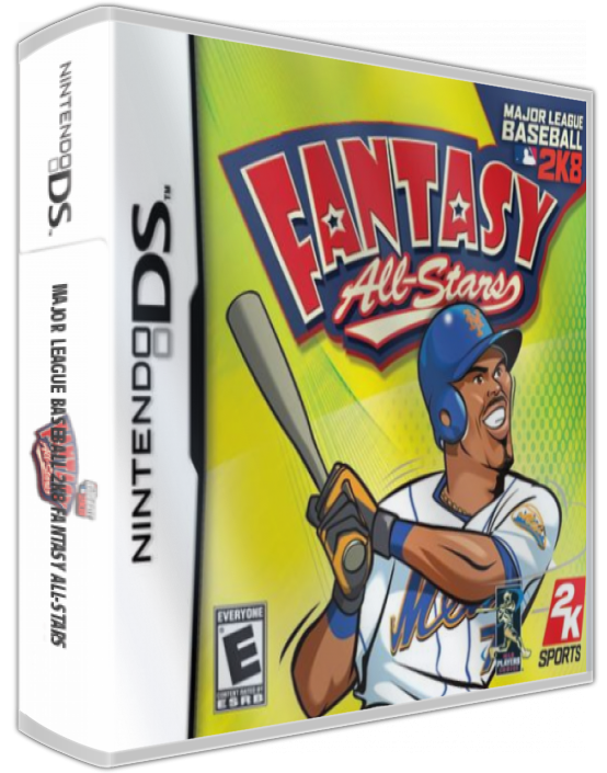 Major League Baseball 2k8 Fantasy All-stars — box-3D (US)