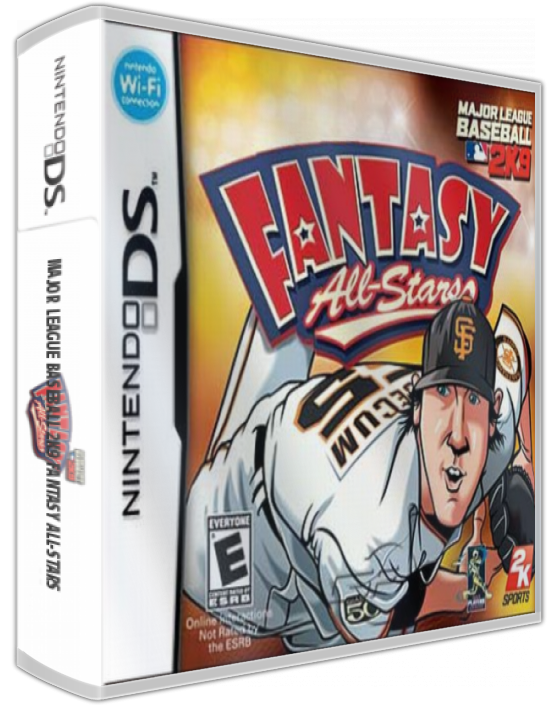 Major League Baseball 2k9 Fantasy All-stars — box-3D (US)