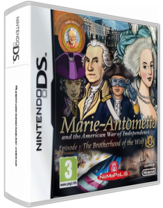 Marie-antoinette Et La Guerre D'indépendance Américaine, Episode 1 - La Fraternité Du Loup — box-3D (EU)