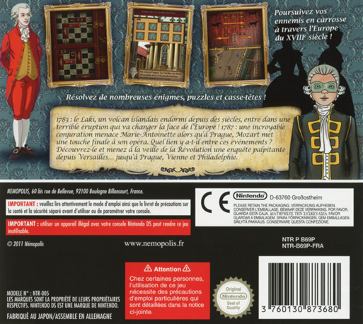 Marie-antoinette Et Les Disciples De Loki — box-2D-back (EU)