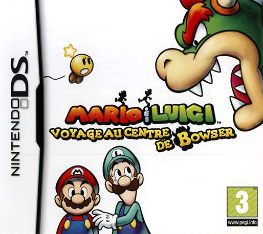Mario and Luigi - Bowser's Inside Story — box-2D (FR)