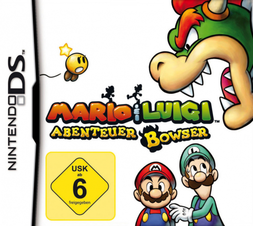 Mario and Luigi - Bowser's Inside Story — box-2D (DE)