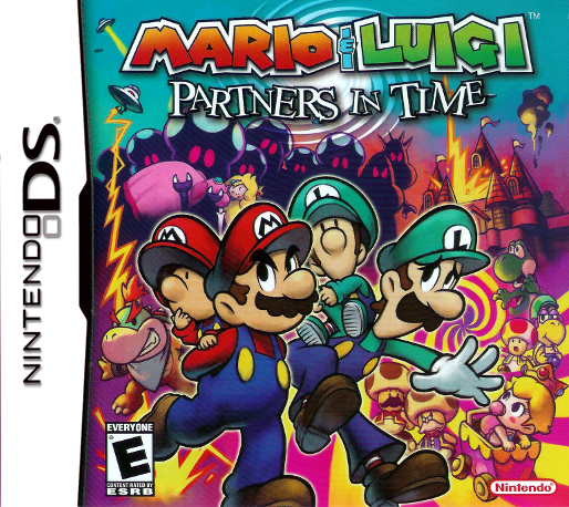 Mario And Luigi - Partners In Time box art