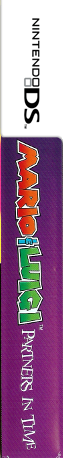 Mario And Luigi - Partners In Time — box-2D-side (US)