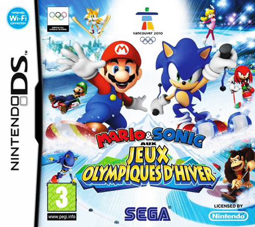 Mario & Sonic at the Olympic Winter Games — box-2D (FR)