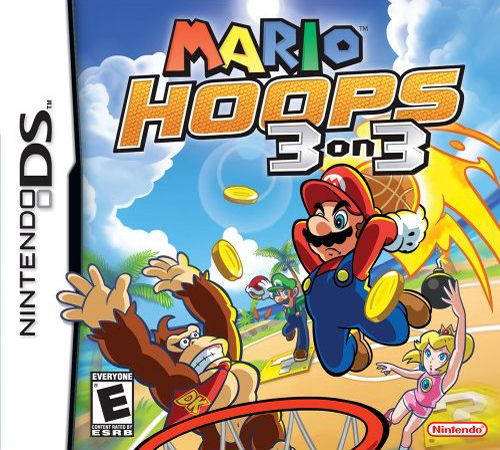 Mario Basket 3 On 3 box art
