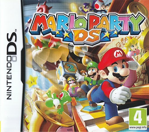 Mario Party DS — box-2D (PT)