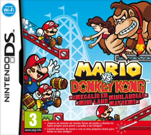 Mario Vs. Donkey Kong - Mini-Land Mayhem! — box-2D (SP)